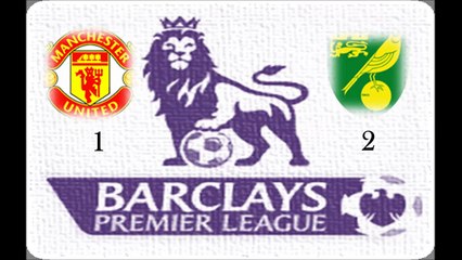MANCHESTER UNITED CAYO 2 A 1 CON NORWICH GOLES DE JEROME,TETTEY Y MARTIAL PARA LOS RED EVILS