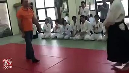 Türk güreşçi ve Aikido hocasının mücadelesi