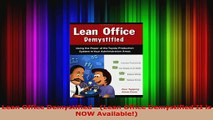 PDF Download  Lean Office Demystified  Lean Office Demystified II is NOW Available PDF Online