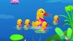 Five Little Ducks - Number Nursery Rhymes Karaoke Songs For Children | ChuChu TV Rock n