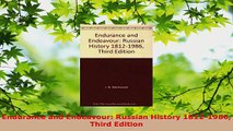 Download  Endurance and Endeavour Russian History 18121986 Third Edition PDF Free