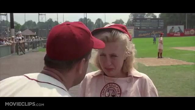 There s No Crying in Baseball - A League of Their Own (5 8) Movie CLIP (1992) HD