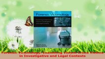 Read  Forensic Victimology Examining Violent Crime Victims in Investigative and Legal Contexts EBooks Online