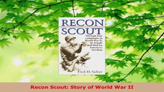 Read  Recon Scout Story of World War II Ebook Free