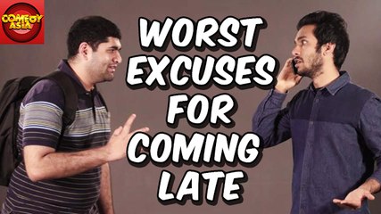Top 5 Worst Excuses For Coming Late | Comedy Asia