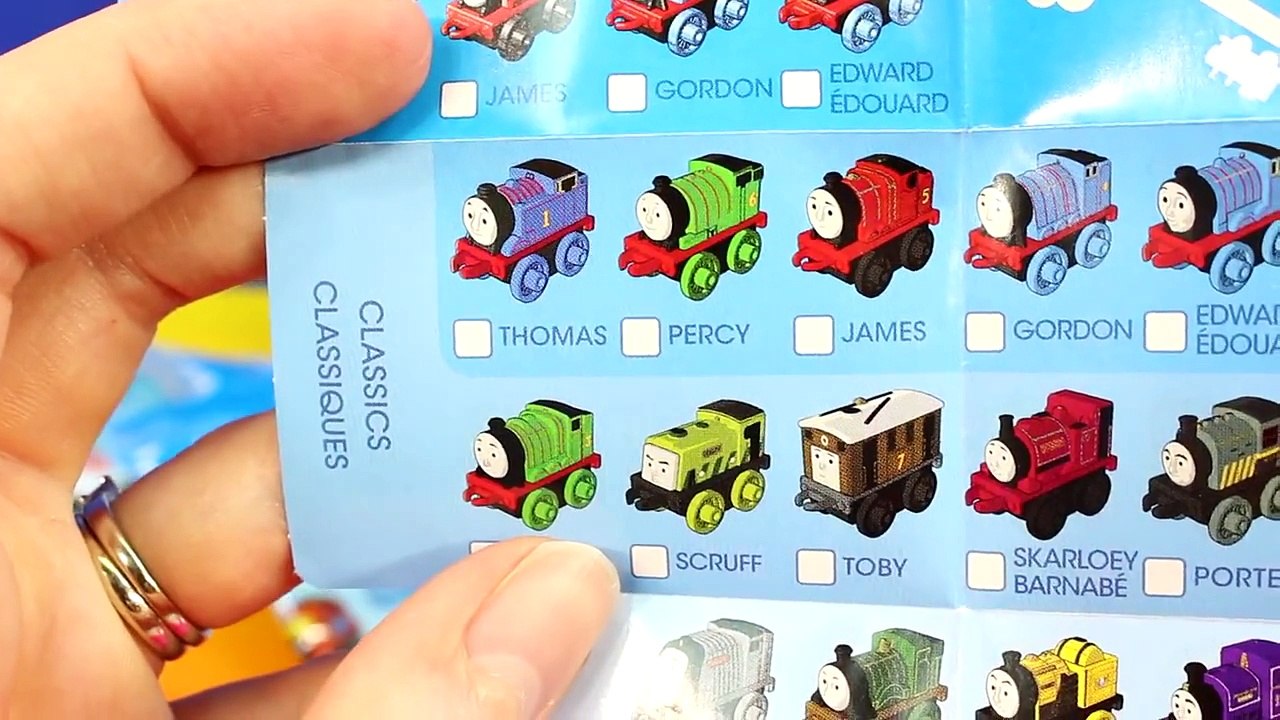 Thomas & Friends Mini Blind Bag Surprise Toy Trains Percy Henry Emily Gordon Toby Diesel 1