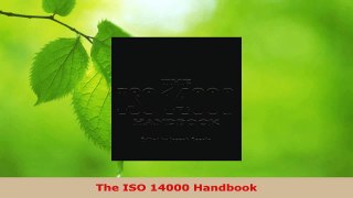 PDF Download  The ISO 14000 Handbook Download Online