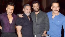 Salman Khan, Aamir Khan, Saif Ali Khan & Celebs At Anil Kapoor's BIRTHDAY PARTY