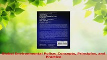 PDF Download  Global Environmental Policy Concepts Principles and Practice Read Full Ebook