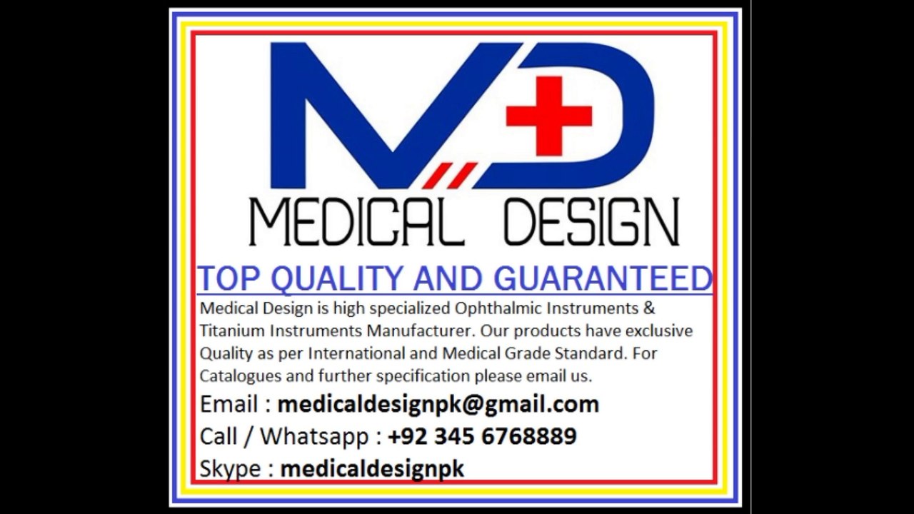 Ophthalmic Instruments Titanium Instruments Manufacturer