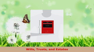 Read  Wills Trusts and Estates Ebook Free