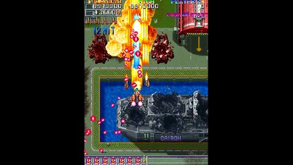 DonPachi (Arcade) - Type-A Gameplay - Part 8 - Area 8