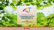 PDF Download  Community Property Keyed to Bird Casenote Legal Briefs PDF Online