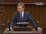 Poseł Łukasz Schreiber - Wystąpienie z dnia 25 listopada 2015 roku.