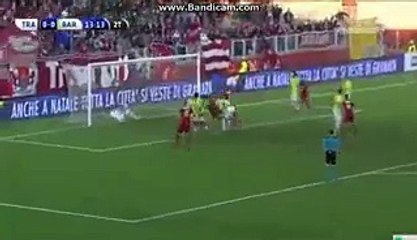 Pasquale Fazio Super Goal Trapani 1-0 Bari 1908 Serie B 27-12-2015