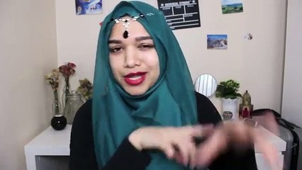 Simple Party Hijab Tutorial With Coverage