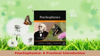 Read  Psychophysics A Practical Introduction PDF Online