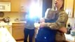 U.S Army Soldier Surprises Mom in Kitchen