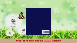 Read  Medicare Handbook 2013 Edition EBooks Online