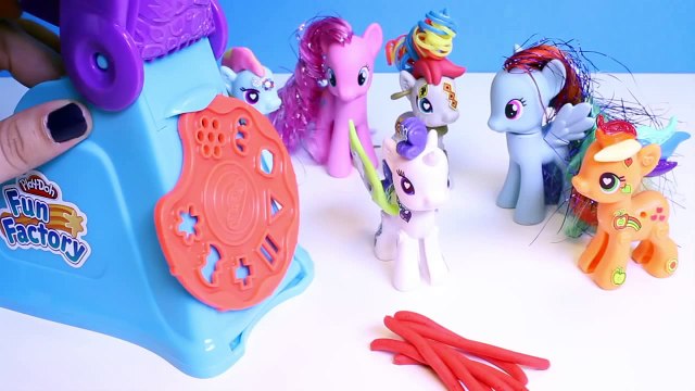 Play Doh My Little Pony Rainbow Dash Zecora Applejack MLP My Little Pony POP Hasbro Toys