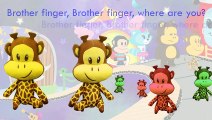 Julius JR Finger Family Song Daddy Finger Nursery Rhymes Full animated cartoon english 201