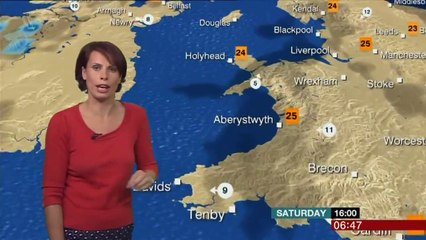 NINA RIDGE: Inanna : BBC Breakfast Weather 20 July 2013