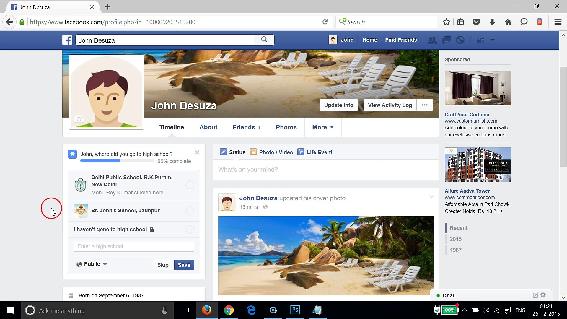 ⁣How To Download Facebook Videos Without Using any Software-2016?
