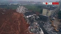 Последствие разрушительного оползня в Китае. Шеньчжень 20.12.15