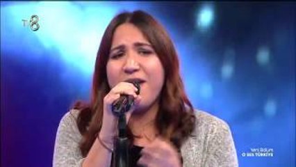 Elif Özüçağlıyan If I Aint Got You O Ses Türkiye 19 Aralık 2015