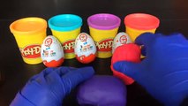 Kinder egg Play Doh Mickey Mouse Clubhouse Surprise Minions and Kinder Egg Surprise