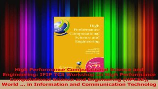 Read  High Performance Computational Science and Engineering IFIP TC5 Workshop on High PDF Free