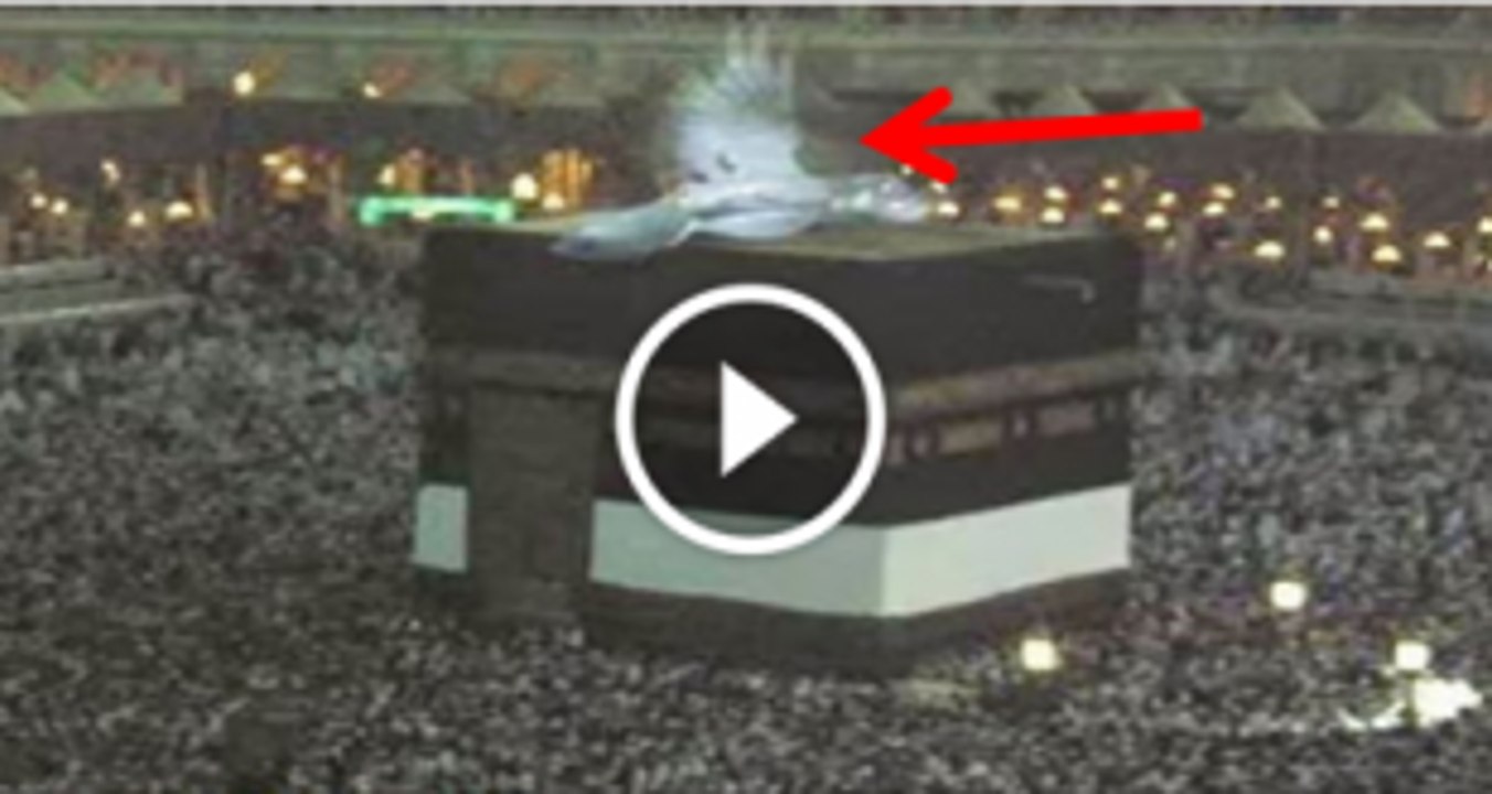 Allah ka Miracle - Latest Miracle - Angels in Makkah on Khana Kaaba Roof