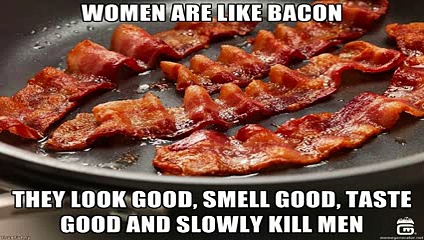 The best funny of 2016 Boobs and Naked Bacon - Sexy FoodPorn Gallery - Mr Hairy Brit