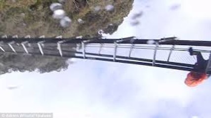 WATCH The Terrifying Moment A Suspension Bridge Collapses