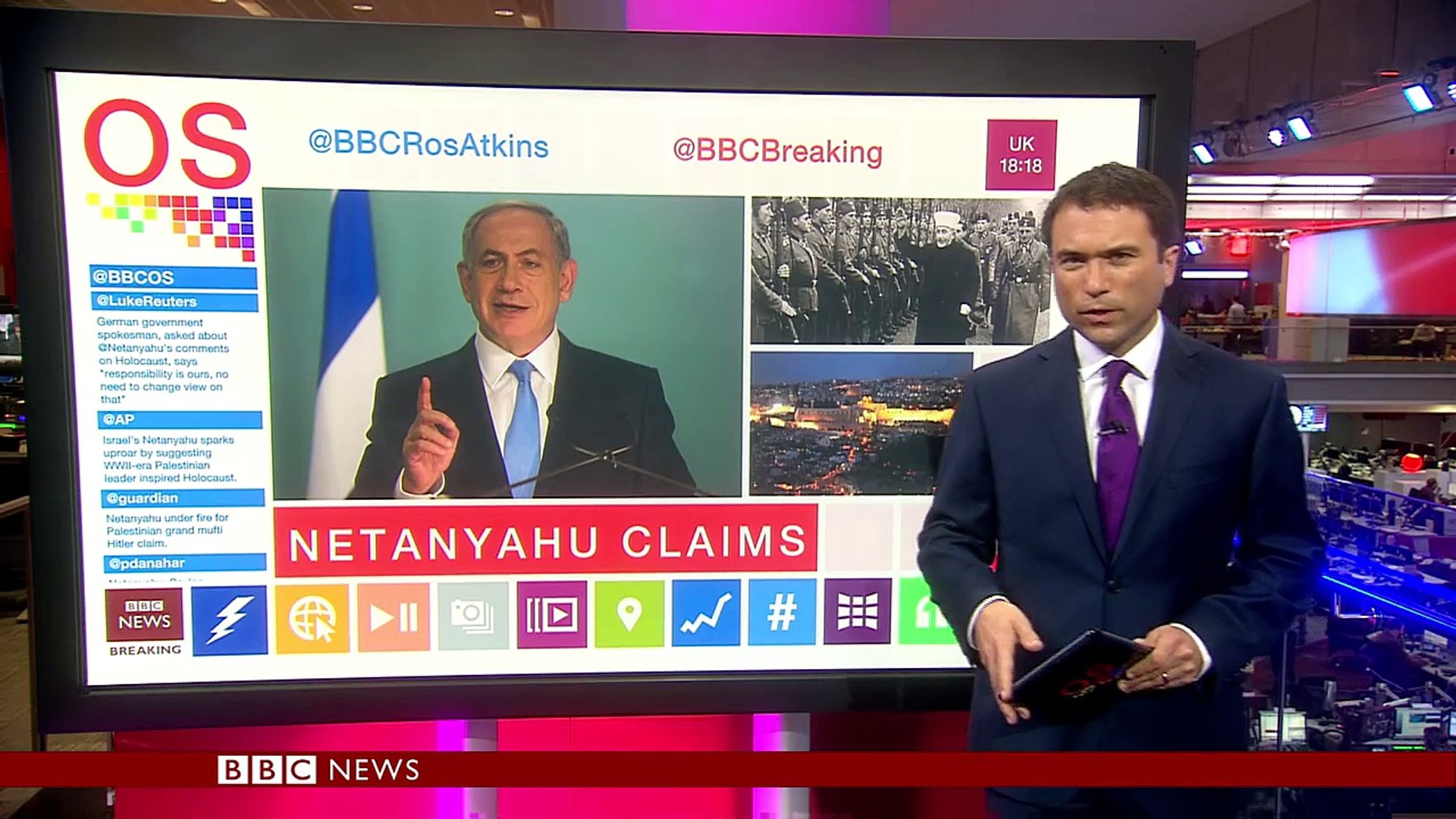 ⁣Netanyahu Holocaust remarks condemned - BBC News