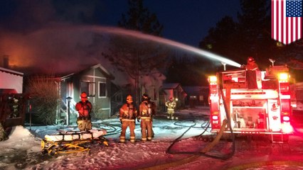 Four dead, one injured as fire rips through California home on Christmas morning