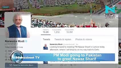 PM Narendra Modi lands in Lahore; to attend Nawaz Sharif's 2015