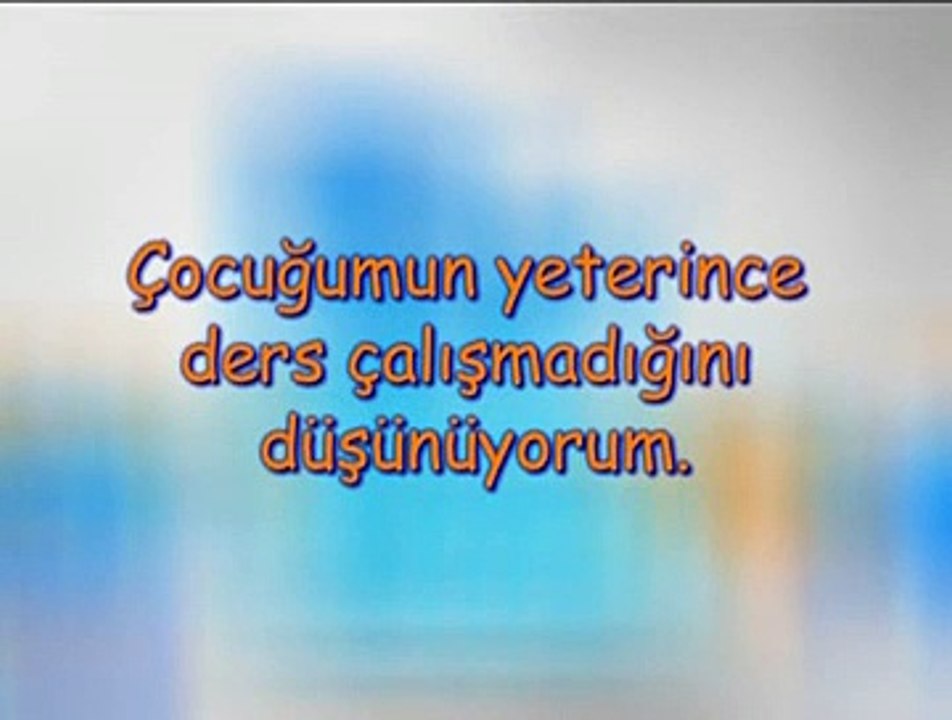 Çocuğumun Yeterince Ders Çalışmadığını Düşünüyorum