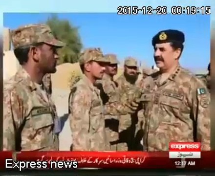 Pak Army Chief Gen Raheel Sharif visited to Wazeeristan and announce cadite college