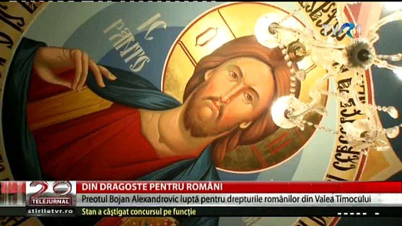 Preotul Bojan Aleksandrovic lupta pentru drepturile romanilor din Valea Timocului Serbia
