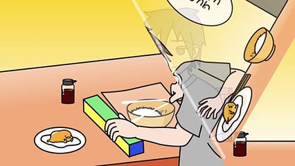 ぐでたまショートアニメ 第355話「ぴんとはった」（9-1放送）