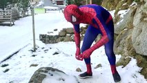 New Spiderman vs Venom Superhero Short Movie - SPIDER-MAN & Kinder Surprise Eggs in Real Life!