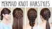 Easy Knotted Braid Hairstyles | Hair Tutorial