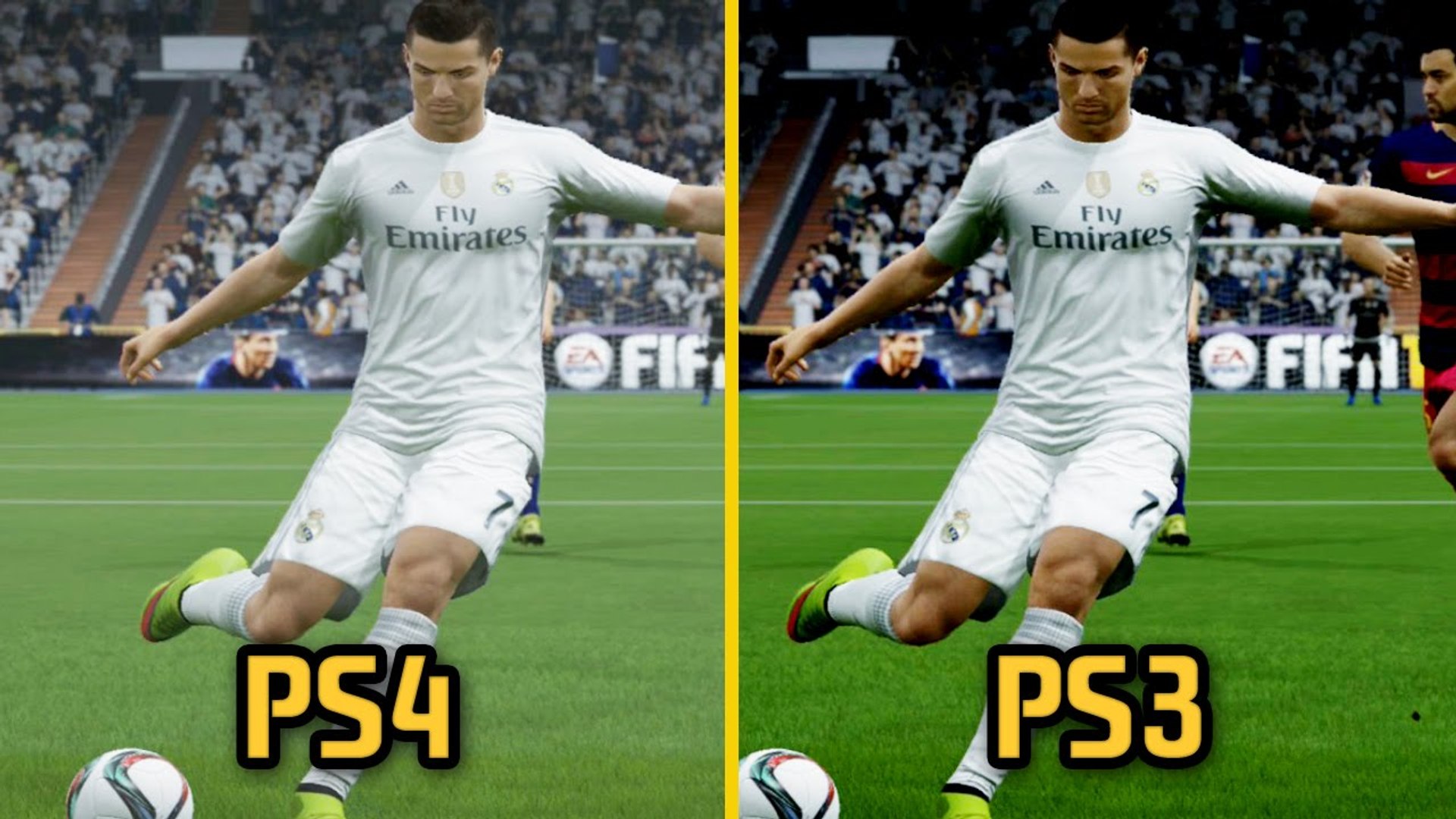FIFA 16 - PS3 vs PS4 Graphics and Gameplay Comparison - video Dailymotion