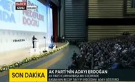 Başbakan Erdoğan Cumhurbaşkanlığı Aday konuşmasında anlattığı duygusal hikaye!!! , 2016