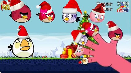 Finger Family Collection 059 _ Bear-Christmas Angry Birds-Lollipop-Minions Nursery Rh , 2016