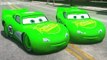 HULK CARS GREEN!! Custom Lightning McQueen (Rayo Macuin) Cars for 2 HULK!