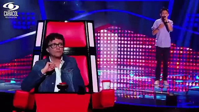 Germán cantó ‘Creo en ti’ de Reik LVK Colombia Audiciones a ciegas T1