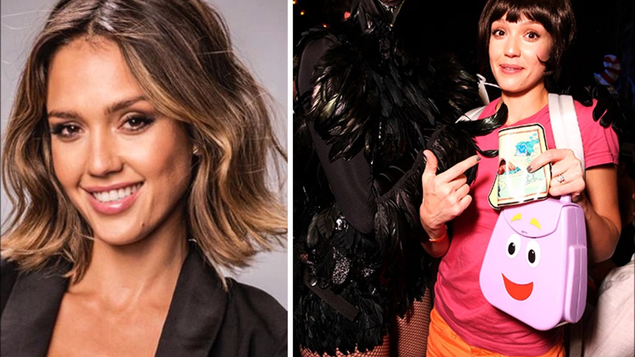 Jessica Alba in Halloween  Costum