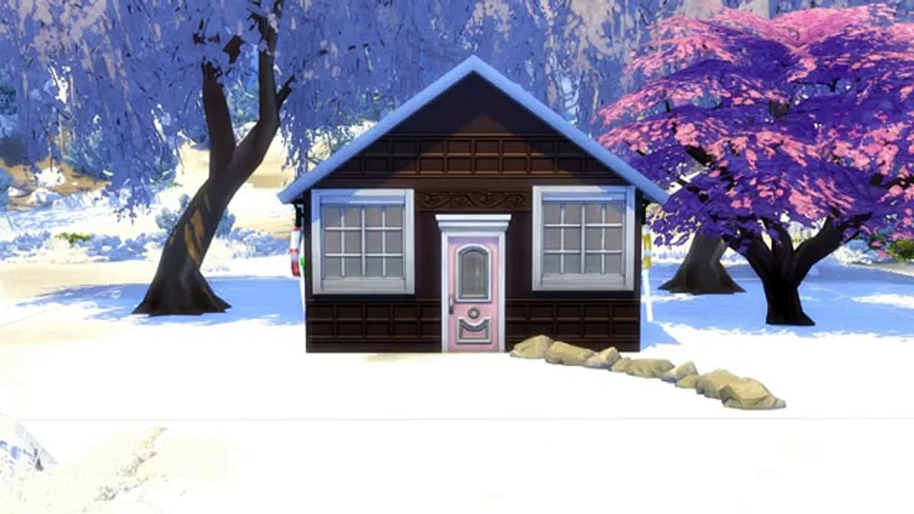 The Sims 4 - Speed Build - Gingerbread House (Christmas Special #1)